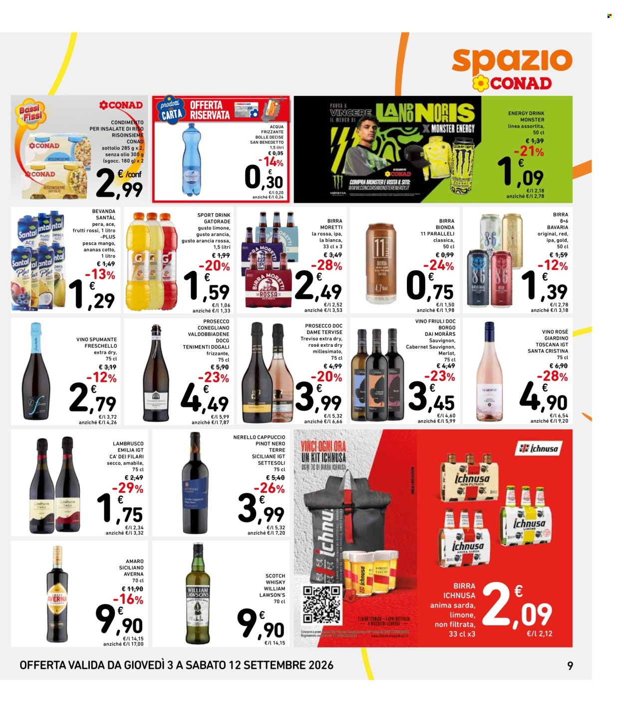 Volantino Spazio Conad - 3/9/2026 - 12/9/2026. Pagina 9