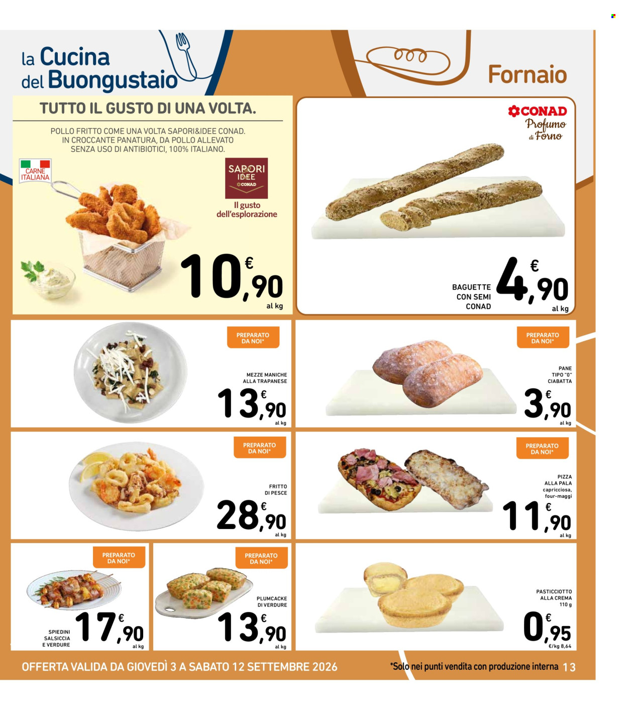 Volantino Spazio Conad - 3/9/2026 - 12/9/2026. Pagina 13
