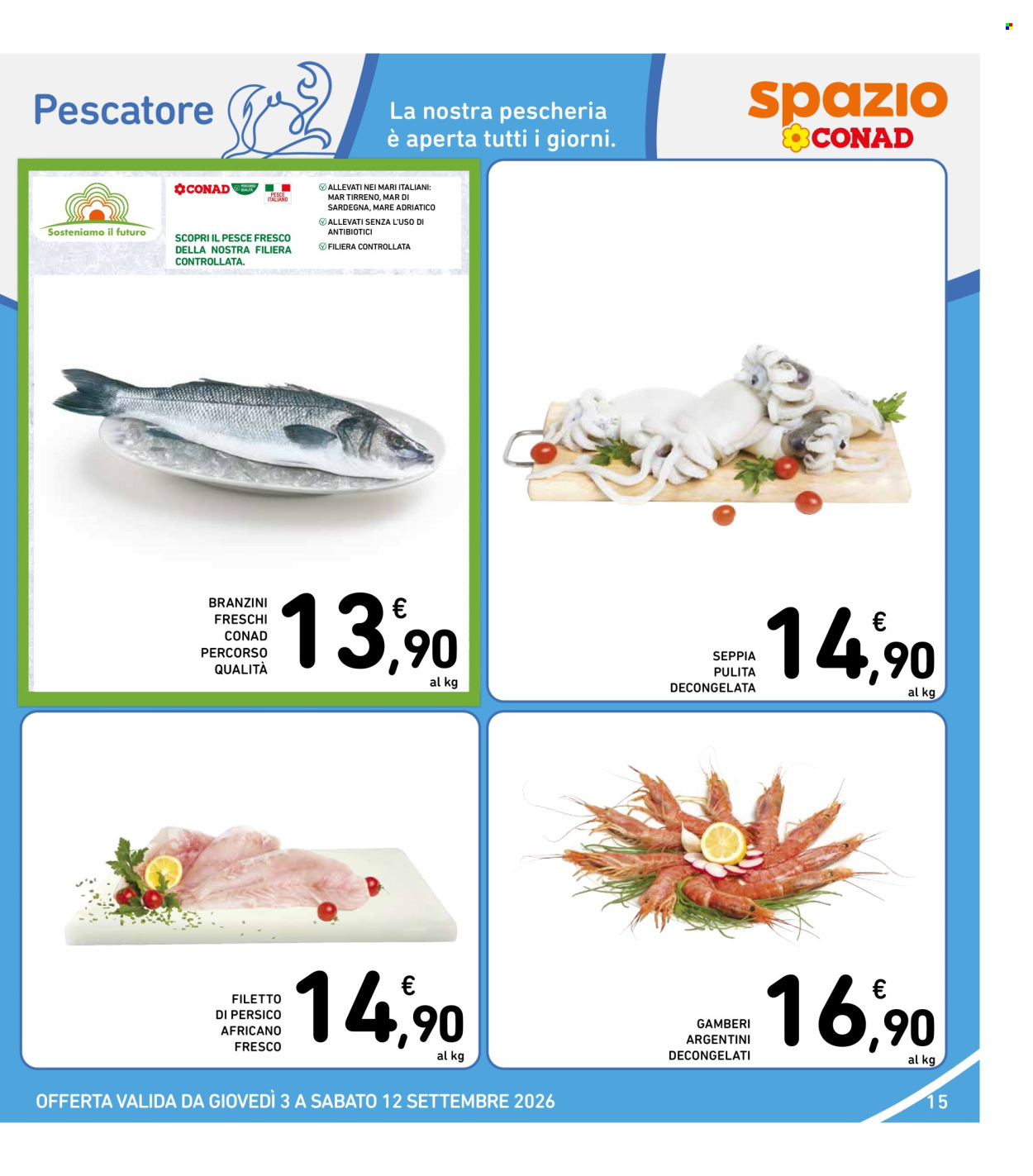 Volantino Spazio Conad - 3/9/2026 - 12/9/2026. Pagina 15