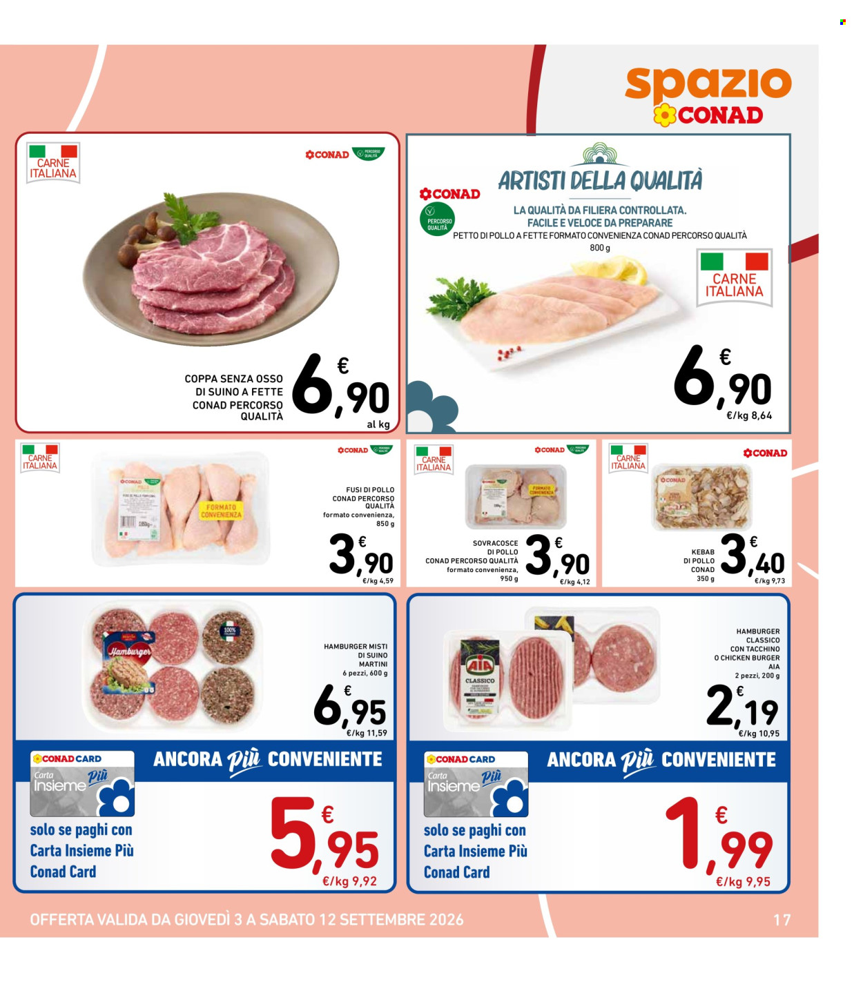 Volantino Spazio Conad - 3/9/2026 - 12/9/2026. Pagina 17