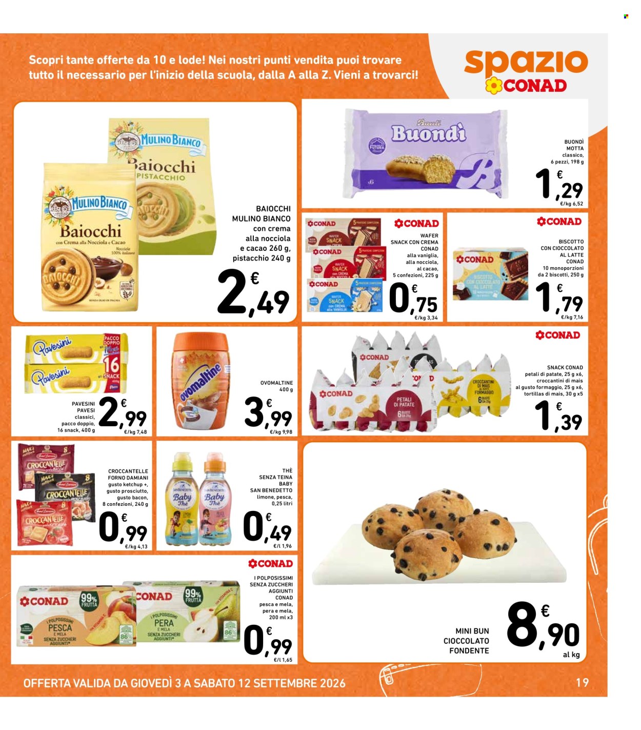 Volantino Spazio Conad - 3/9/2026 - 12/9/2026. Pagina 19