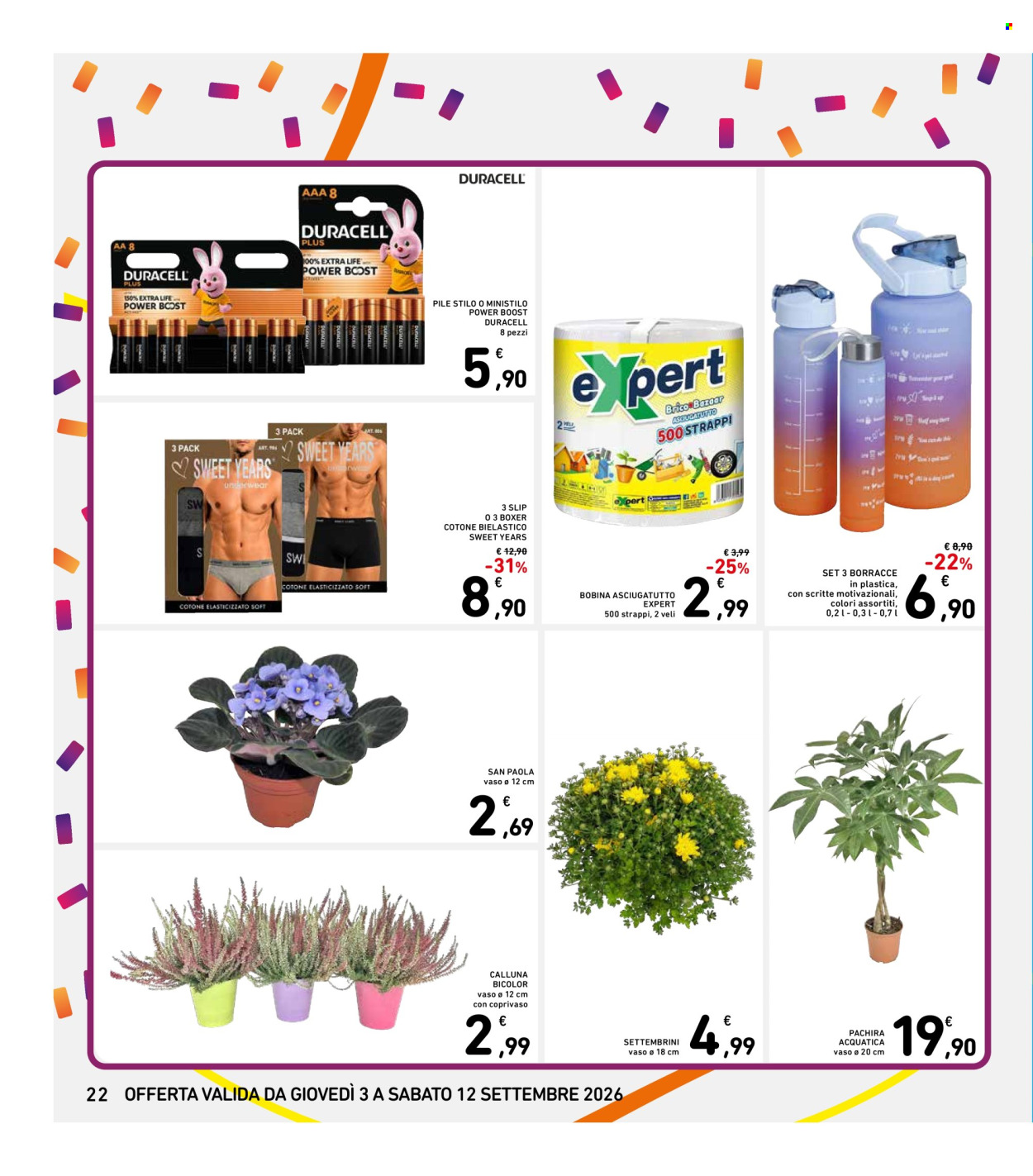 Volantino Spazio Conad - 3/9/2026 - 12/9/2026. Pagina 22