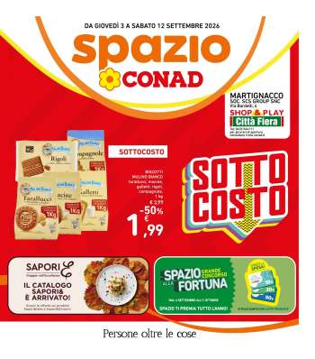 Volantino Spazio Conad - 3/9/2026 - 12/9/2026.