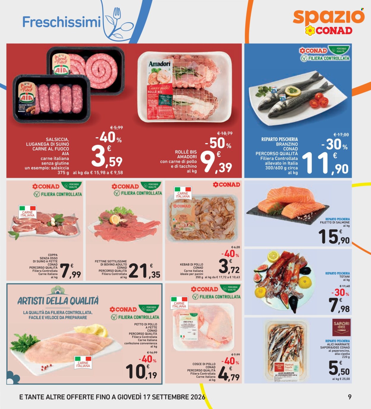 Volantino Spazio Conad - 4/9/2026 - 13/9/2026. Pagina 9
