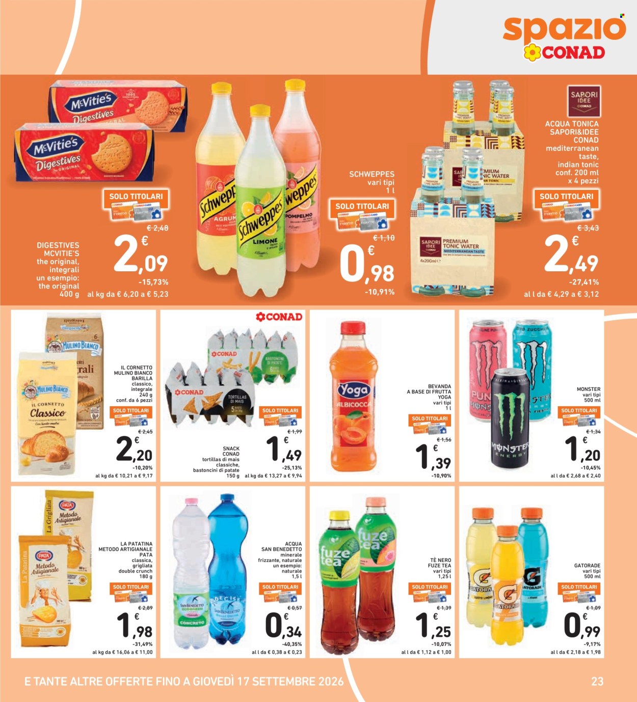 Volantino Spazio Conad - 4/9/2026 - 13/9/2026. Pagina 23