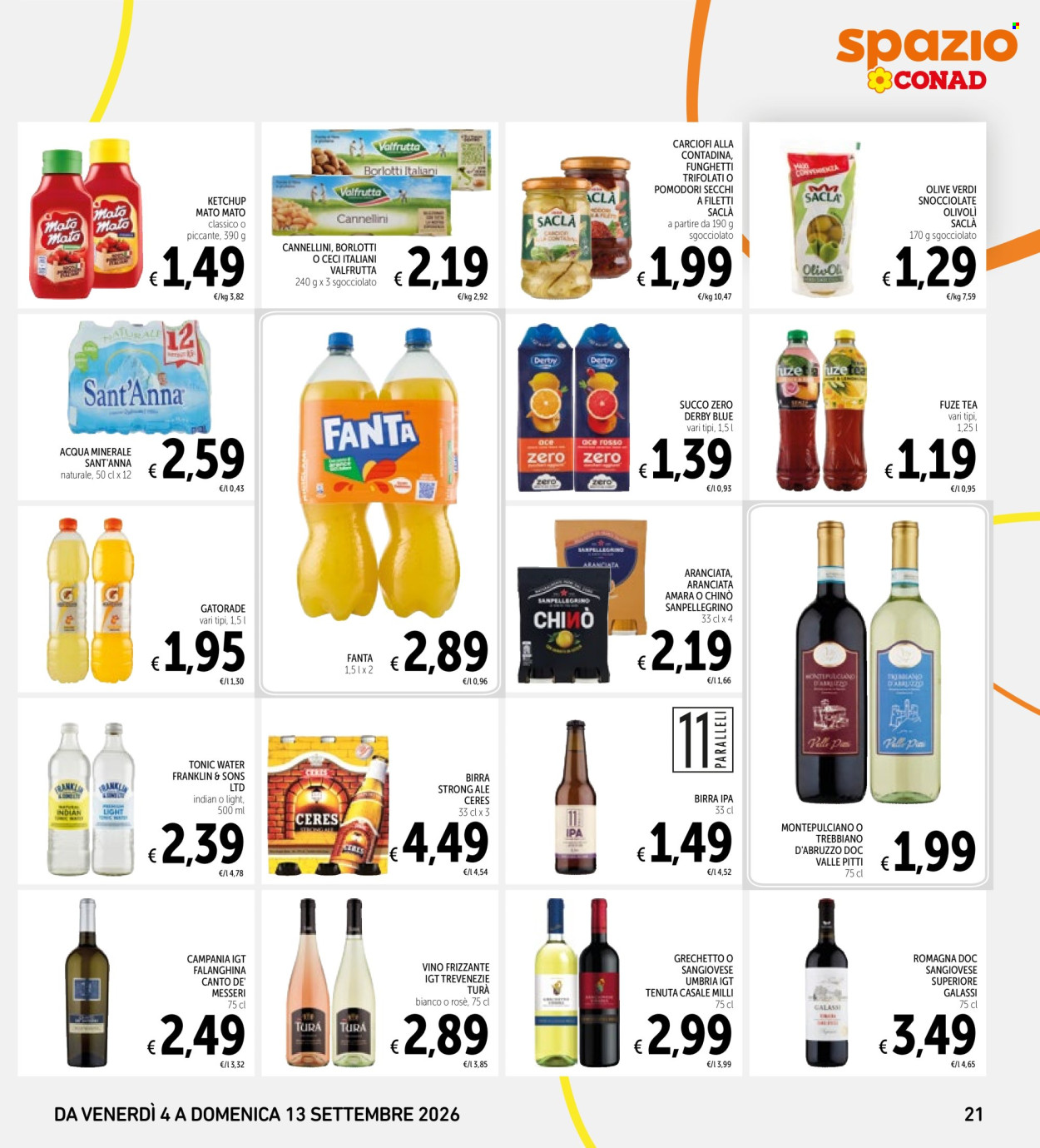 Volantino Spazio Conad - 4/9/2026 - 13/9/2026. Pagina 21