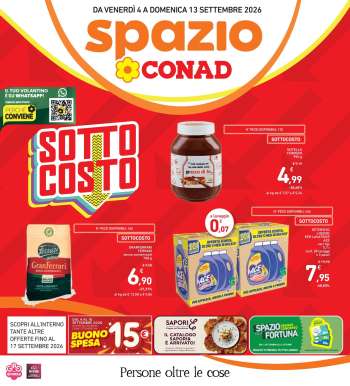 Volantino Spazio Conad - 4/9/2026 - 13/9/2026.