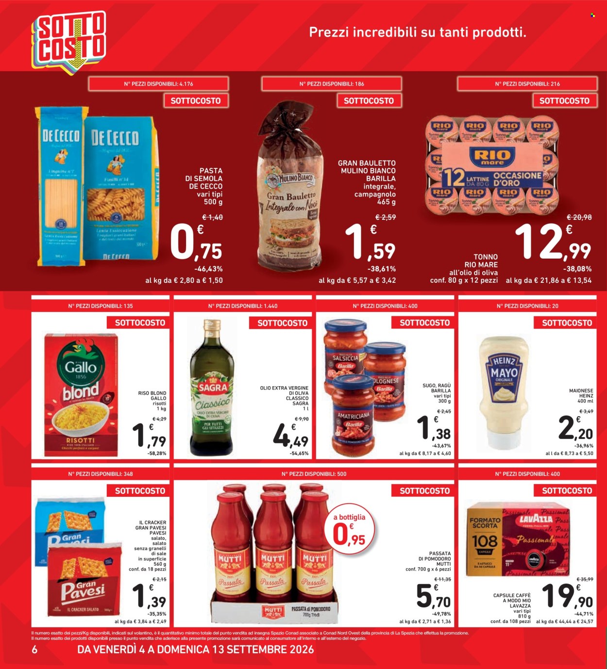 Volantino Spazio Conad - 4/9/2026 - 13/9/2026. Pagina 6