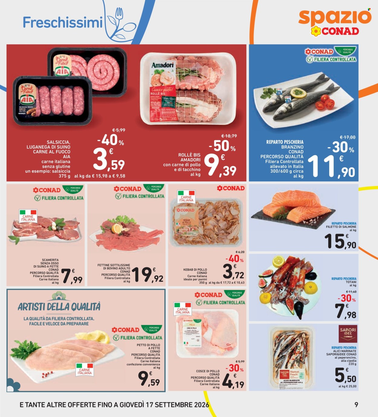 Volantino Spazio Conad - 4/9/2026 - 13/9/2026. Pagina 9