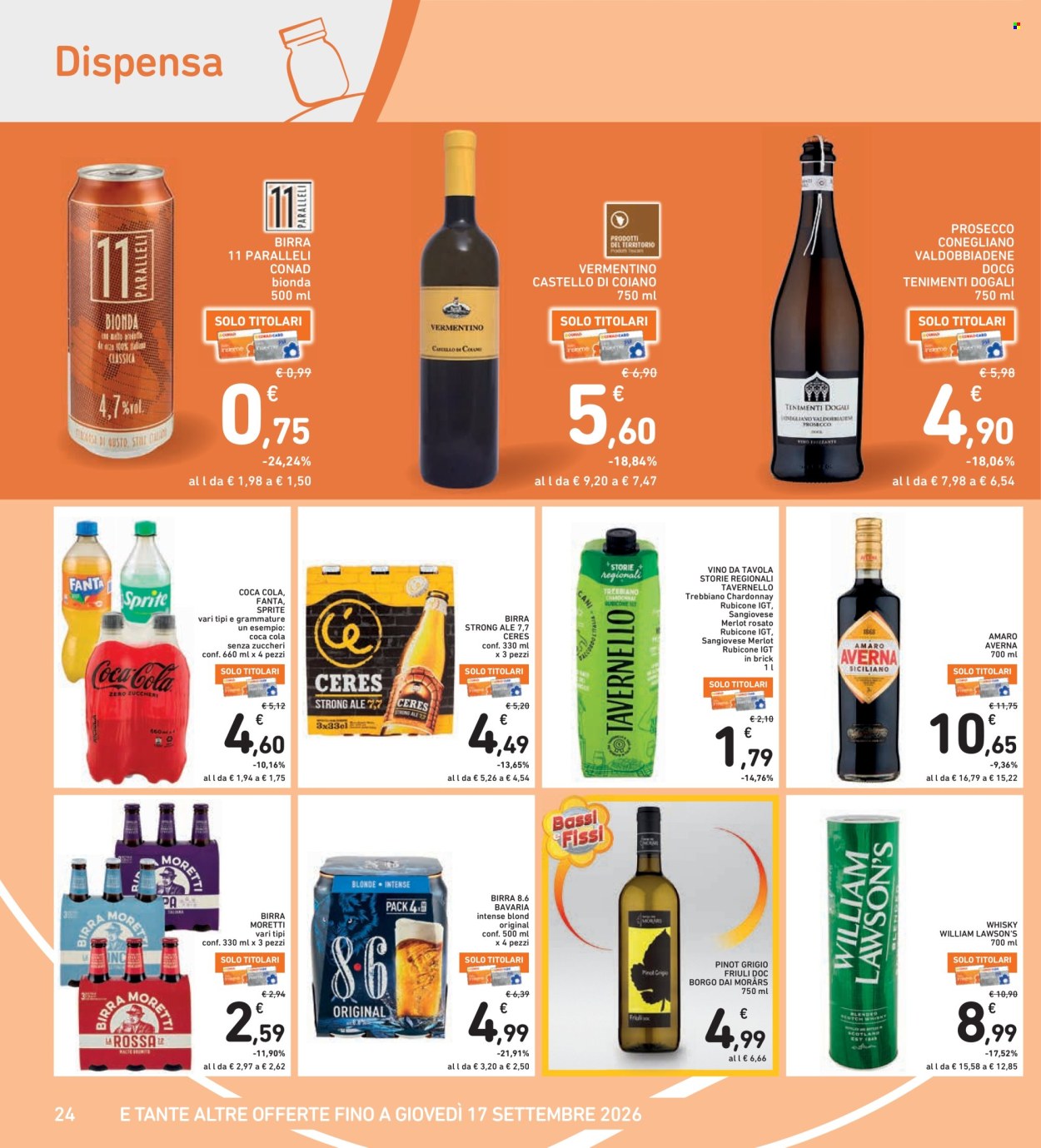 Volantino Spazio Conad - 4/9/2026 - 13/9/2026. Pagina 24