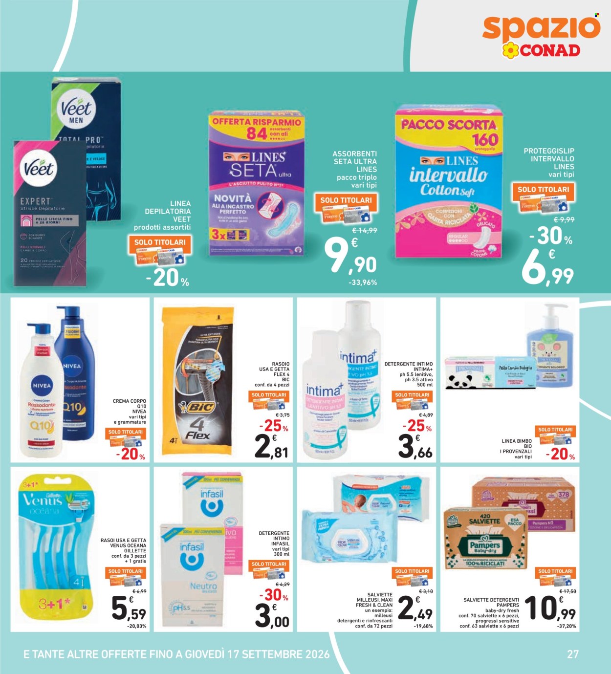 Volantino Spazio Conad - 4/9/2026 - 13/9/2026. Pagina 27