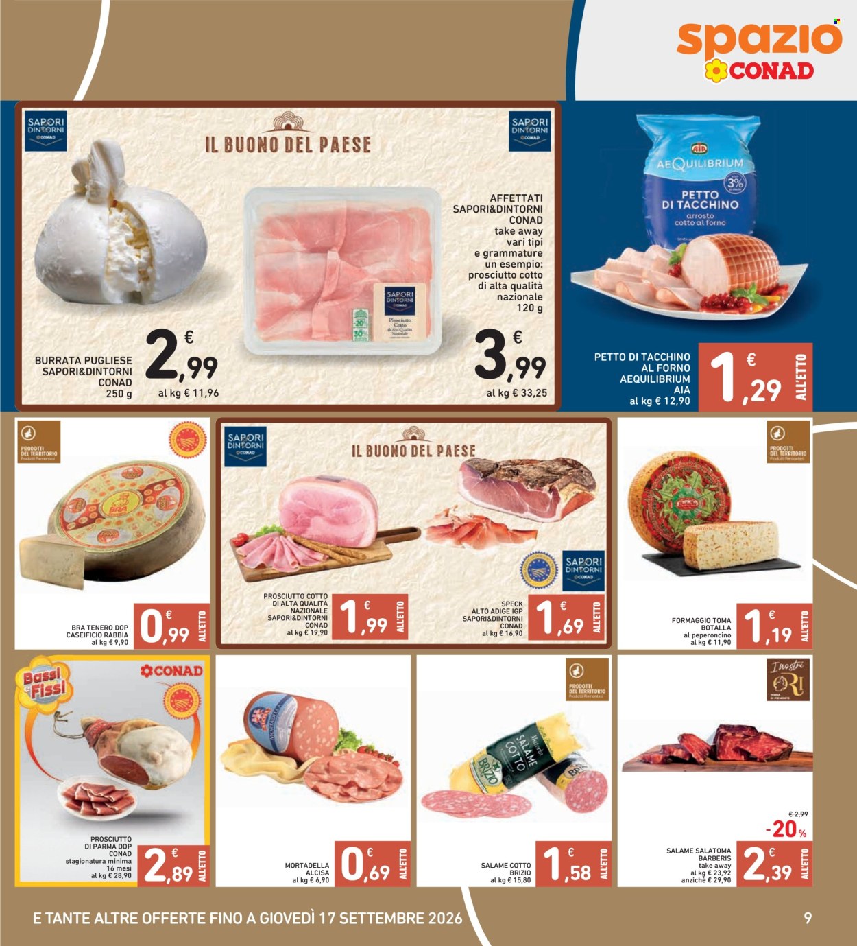 Volantino Spazio Conad - 4/9/2026 - 13/9/2026. Pagina 9