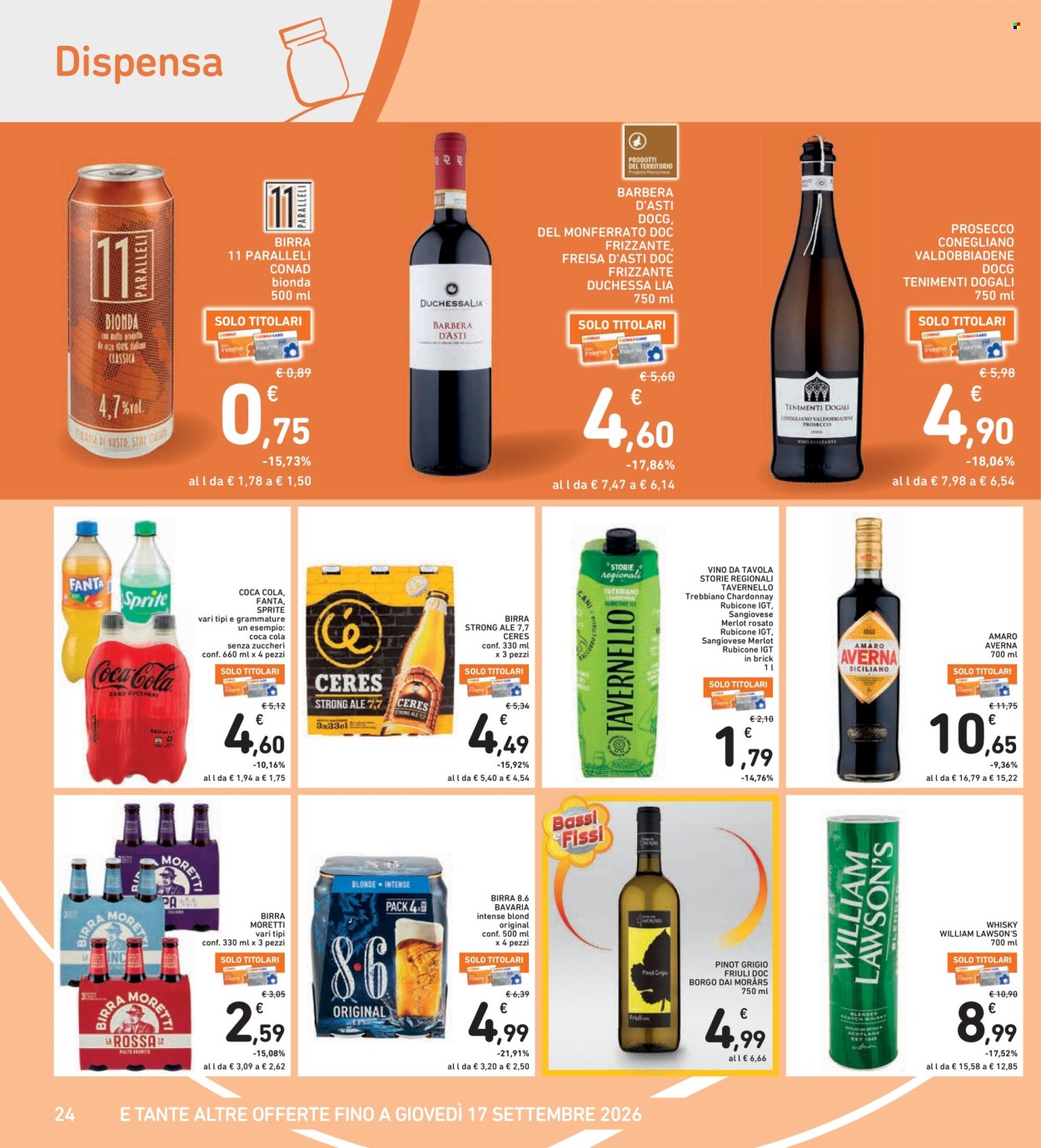 Volantino Spazio Conad - 4/9/2026 - 13/9/2026. Pagina 24