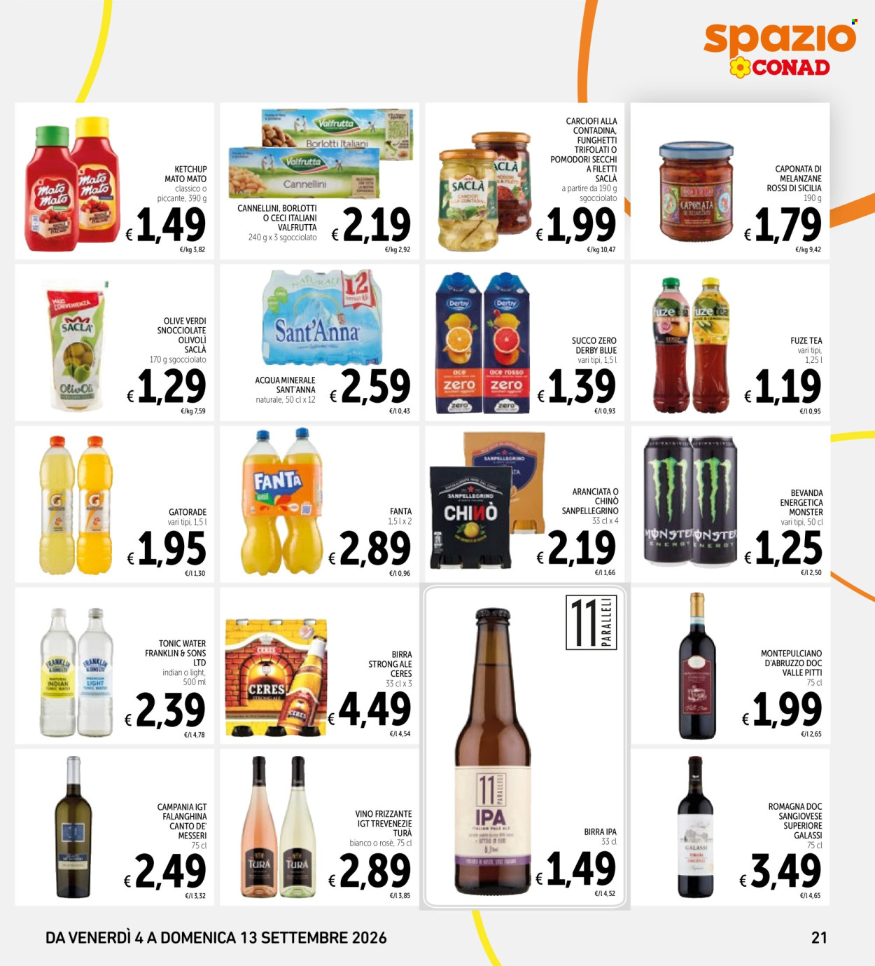 Volantino Spazio Conad - 4/9/2026 - 13/9/2026. Pagina 21