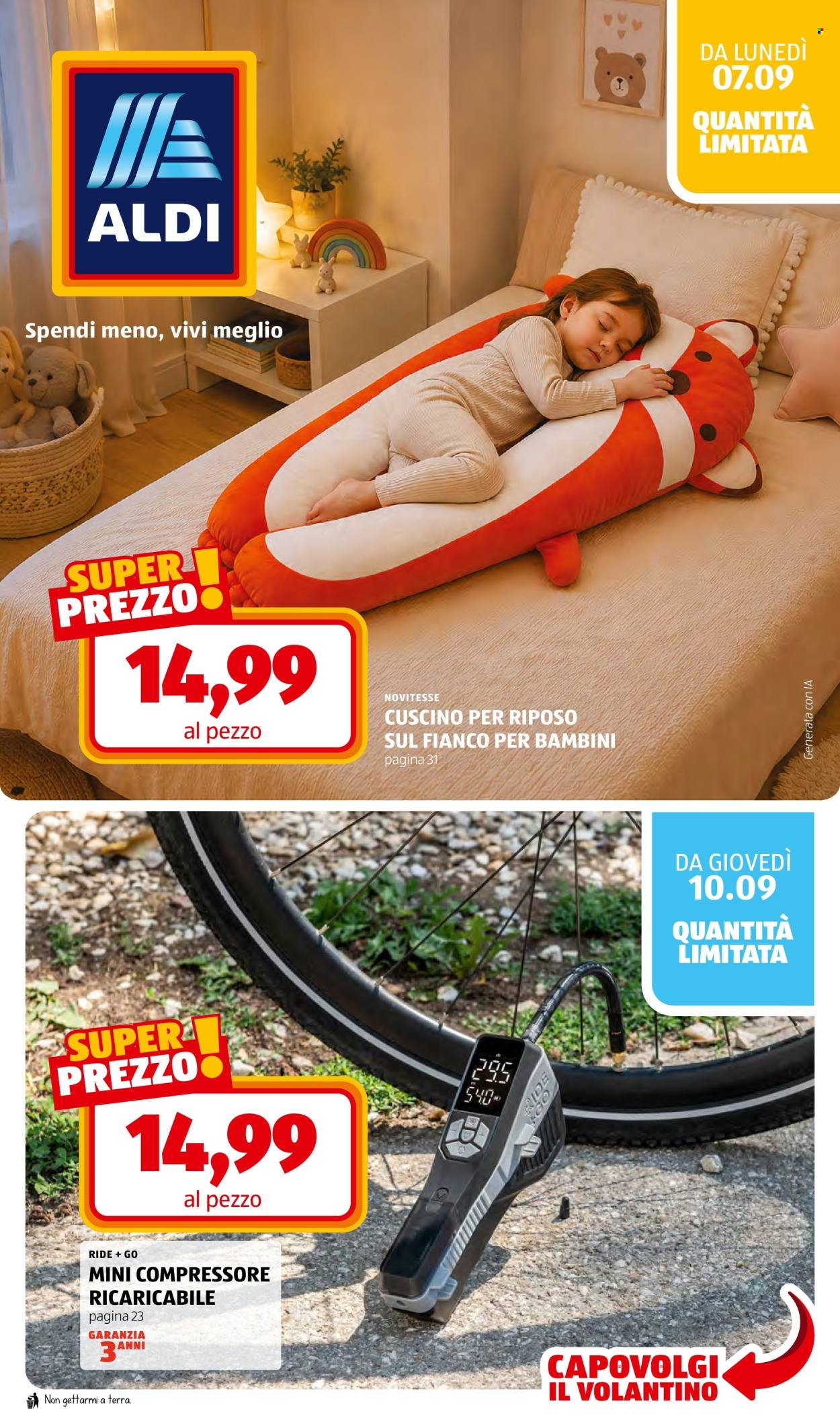 Volantino Aldi - 7/9/2026 - 13/9/2026. Pagina 34