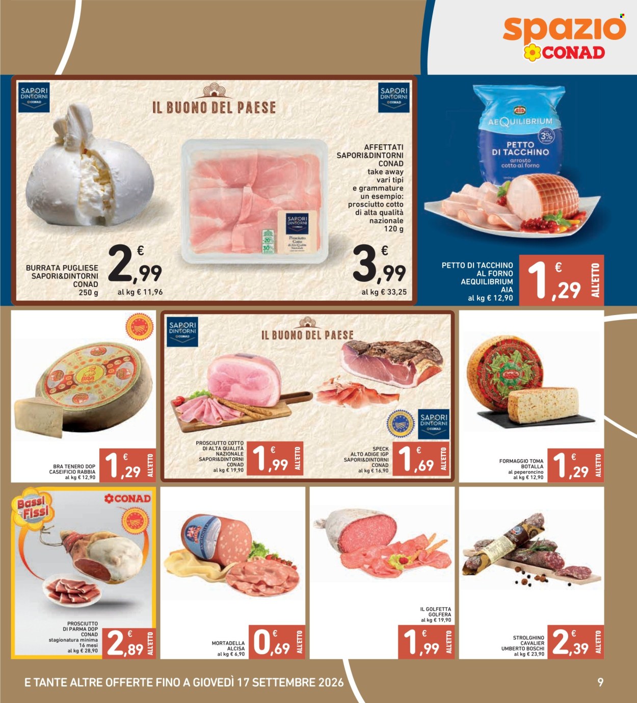 Volantino Spazio Conad - 4/9/2026 - 13/9/2026. Pagina 9