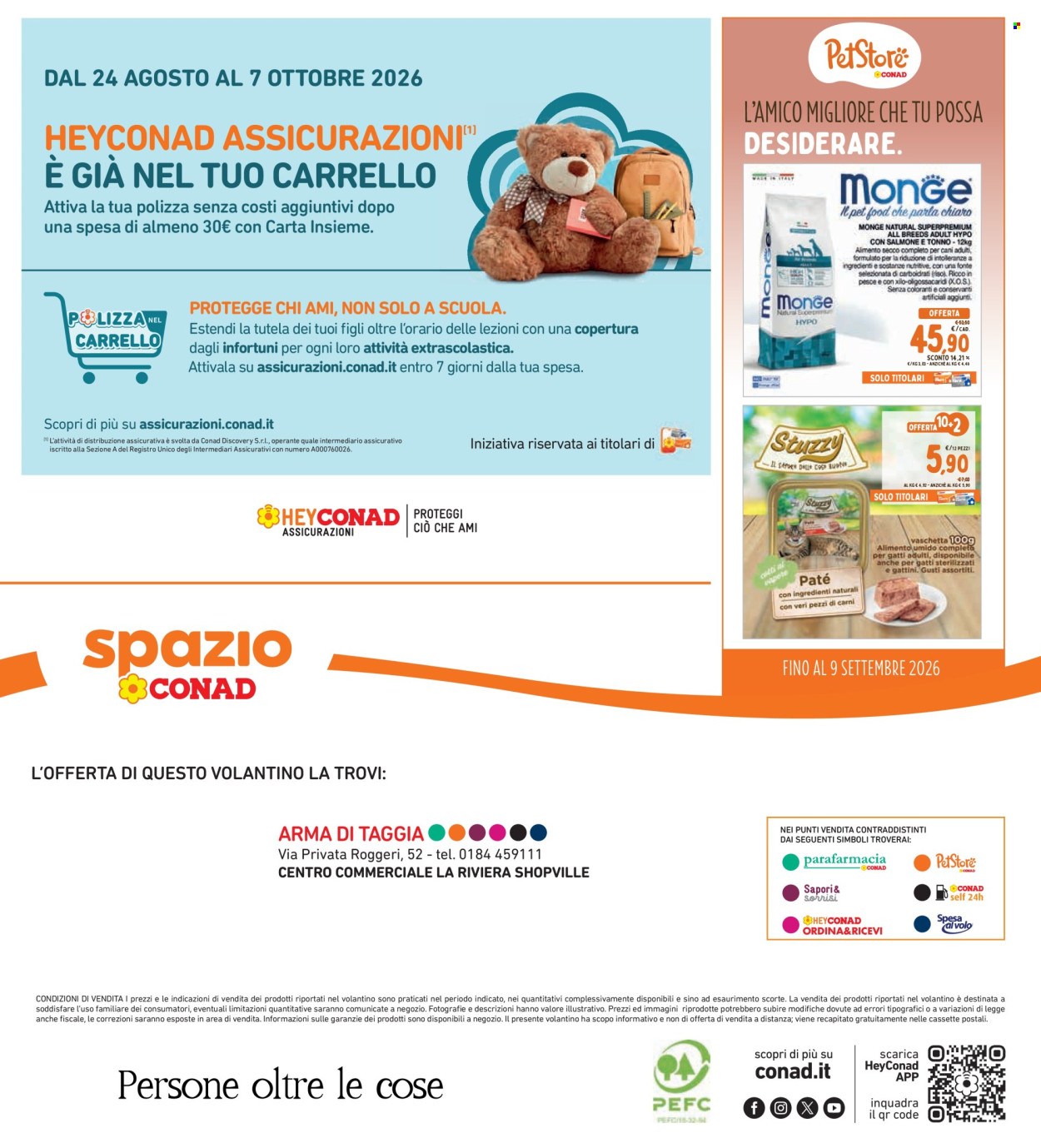 Volantino Spazio Conad - 4/9/2026 - 13/9/2026. Pagina 40