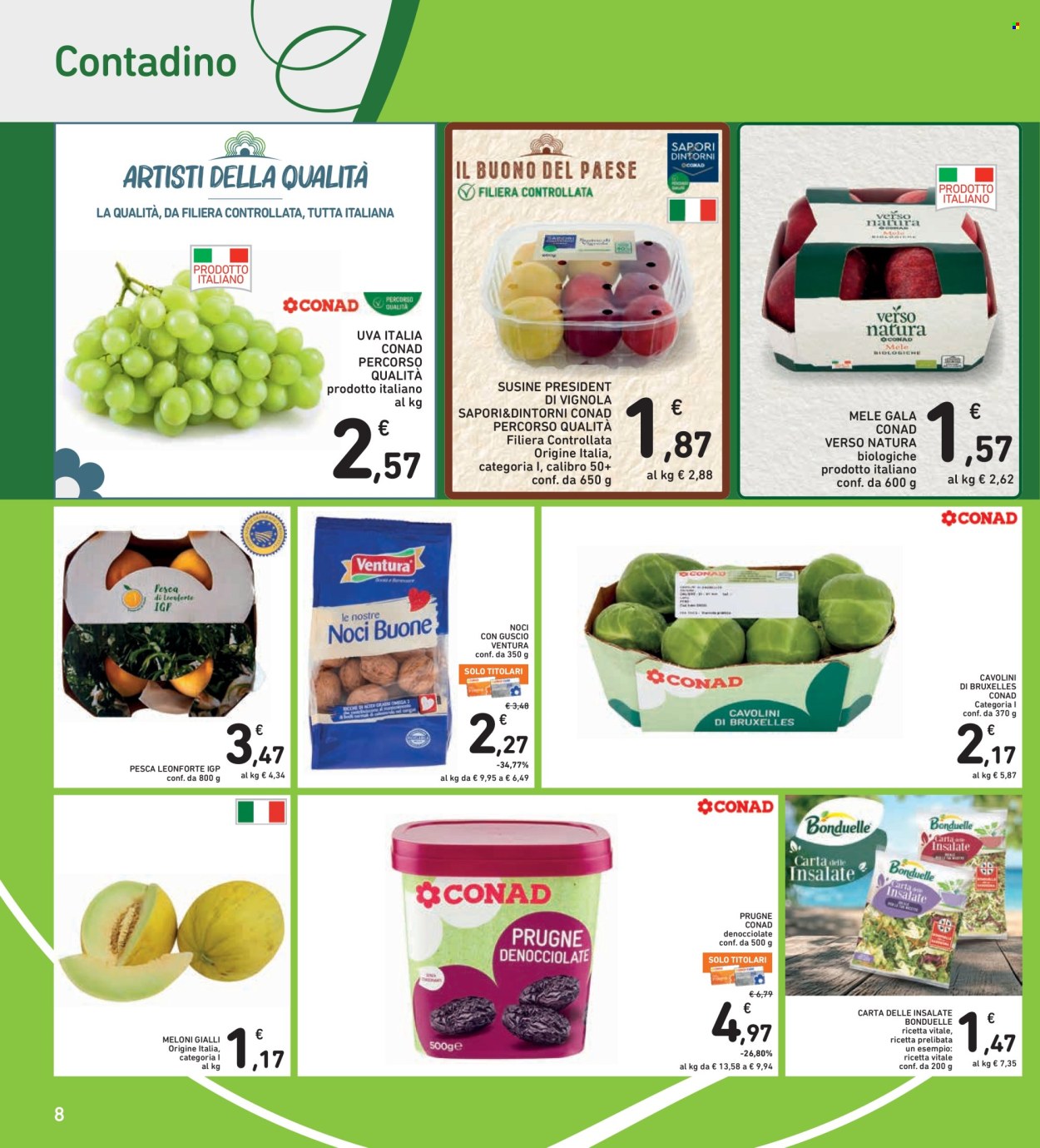Leták Spazio Conad - 4.9.2026 - 13.9.2026. Strana 8