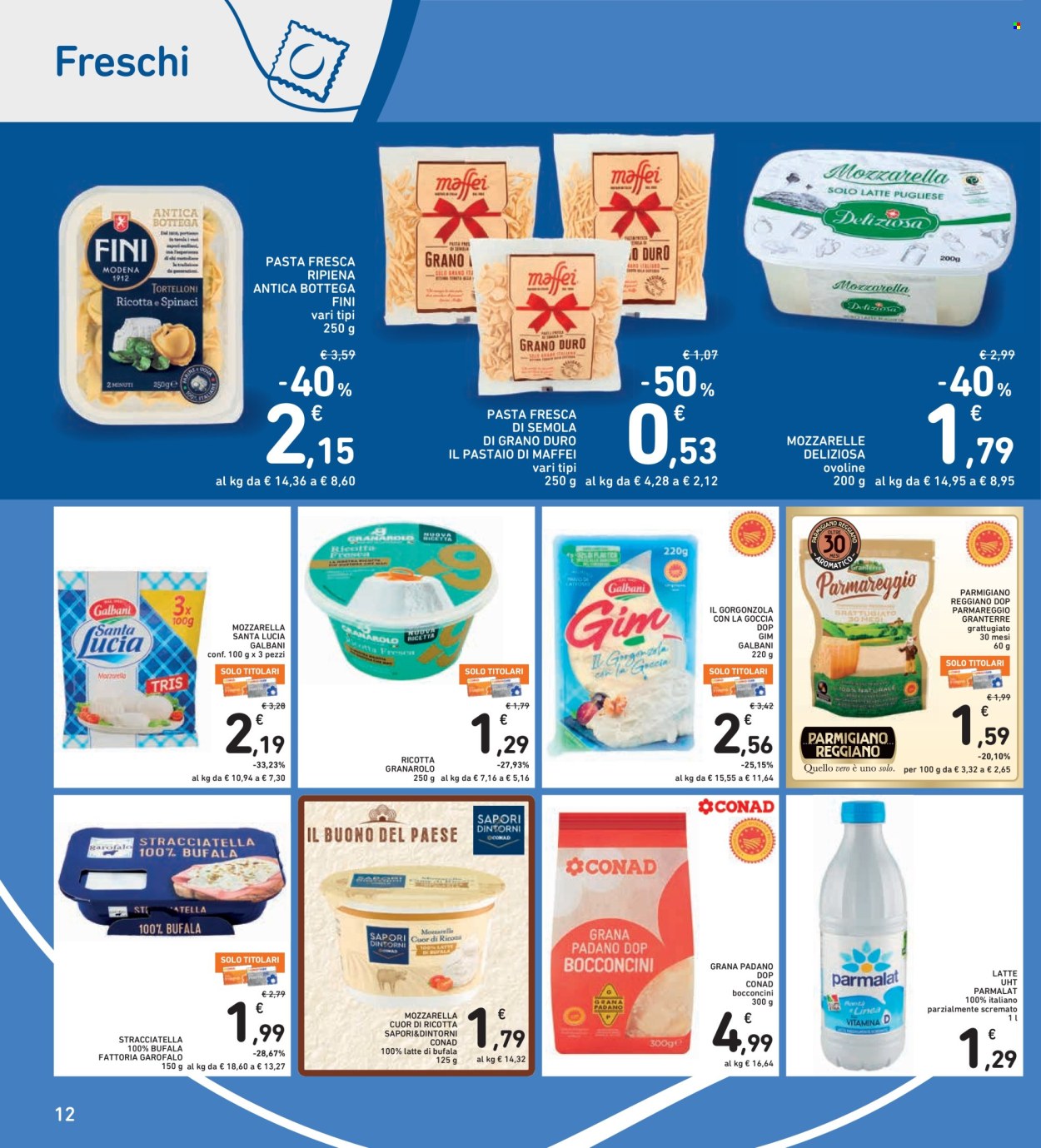 Leták Spazio Conad - 4.9.2026 - 13.9.2026. Strana 12