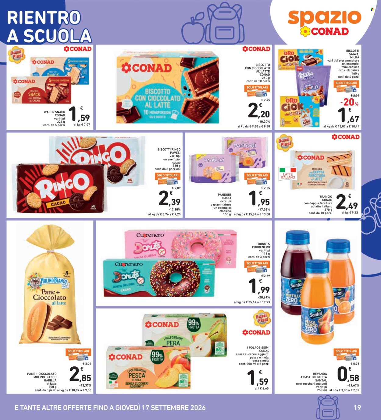 Volantino Spazio Conad - 4/9/2026 - 13/9/2026. Pagina 19