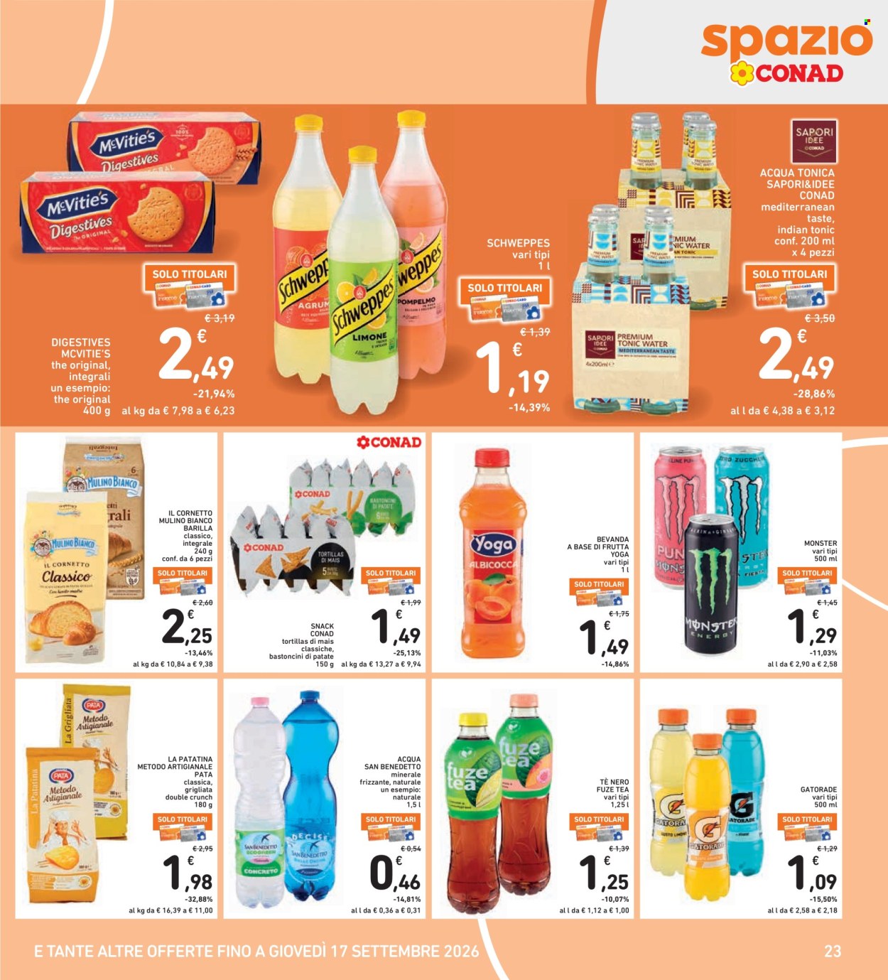 Volantino Spazio Conad - 4/9/2026 - 13/9/2026. Pagina 23