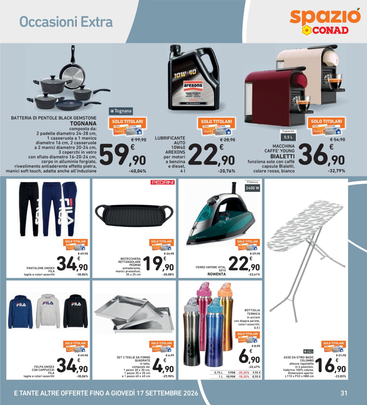 Volantino Spazio Conad - 4/9/2026 - 13/9/2026. Pagina 31