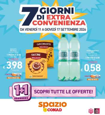 Volantino Spazio Conad - 11/9/2026 - 17/9/2026.
