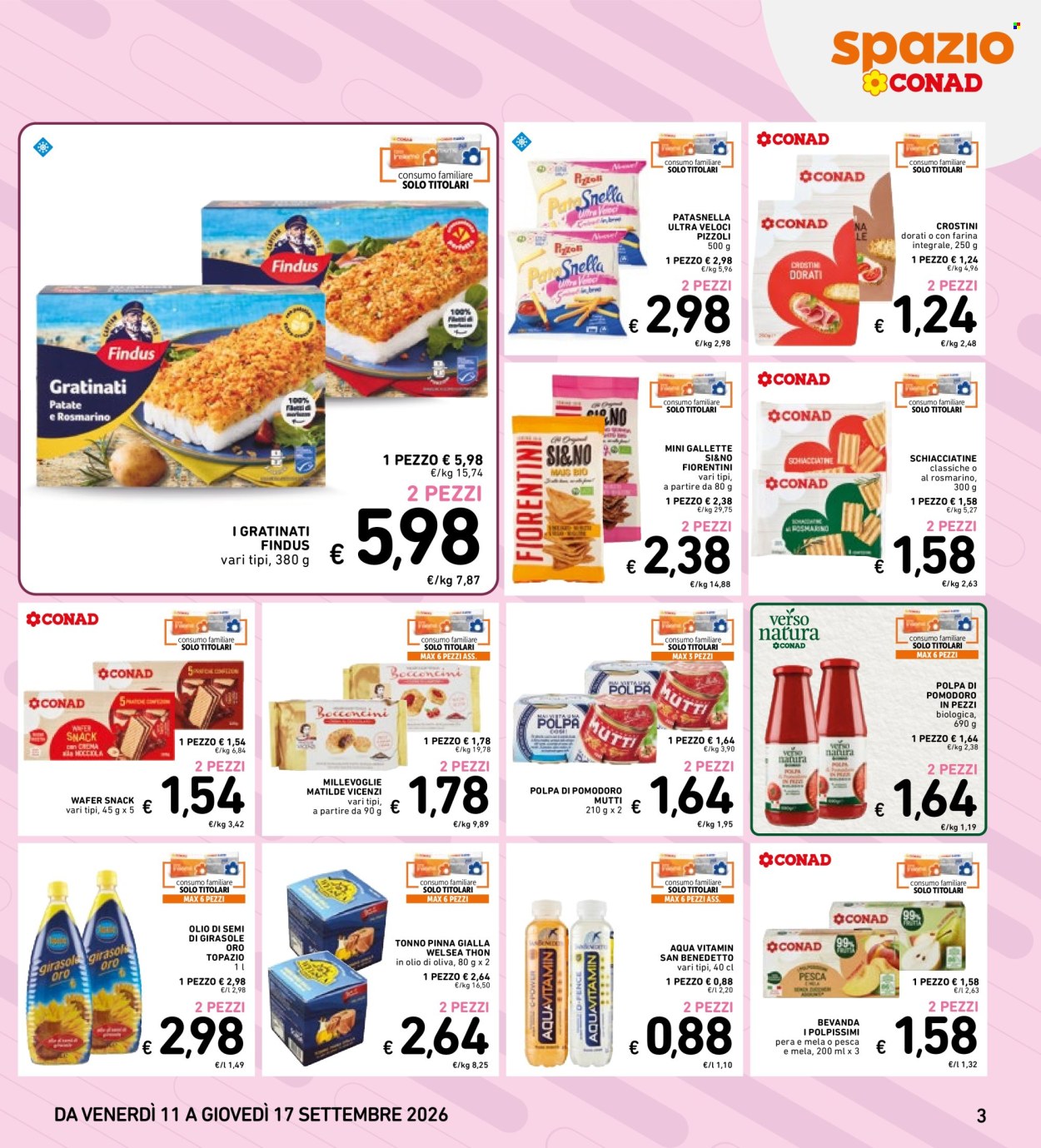 Leták Spazio Conad - 11.9.2026 - 17.9.2026. Strana 3