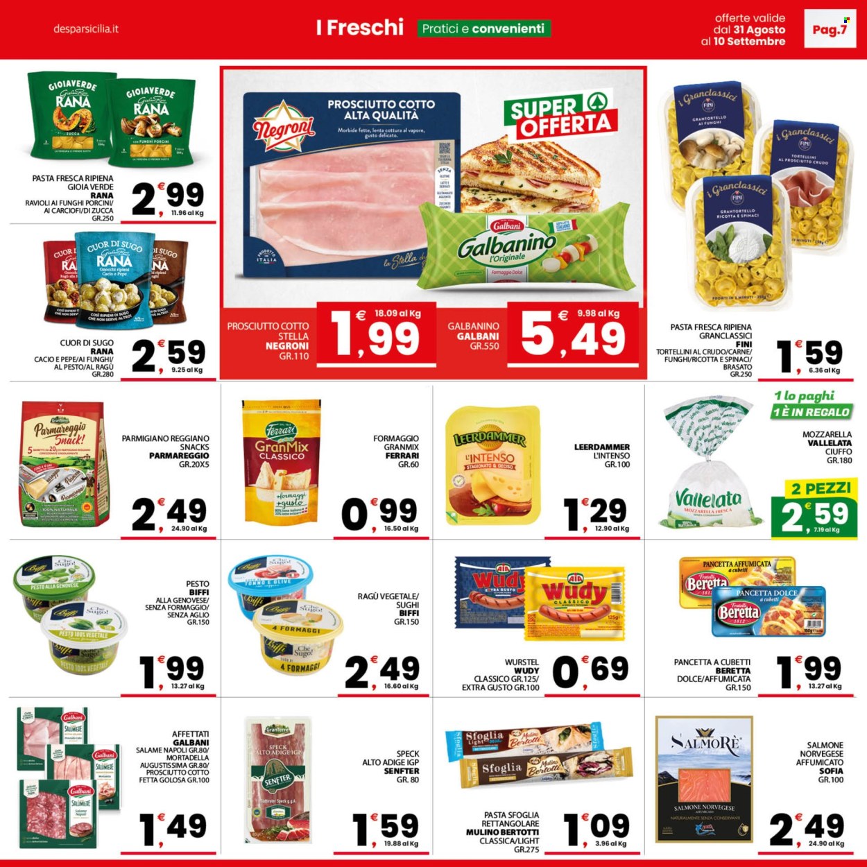 Volantino Despar - 31/8/2026 - 10/9/2026. Pagina 7