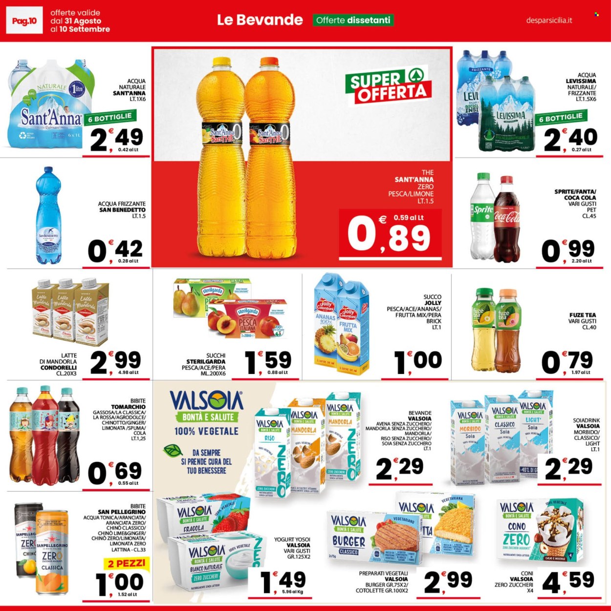 Volantino Despar - 31/8/2026 - 10/9/2026. Pagina 10