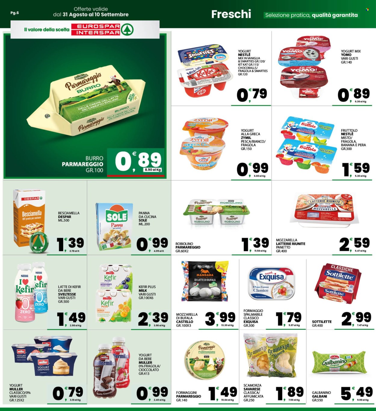 Volantino Eurospar - 31/8/2026 - 10/9/2026. Pagina 6