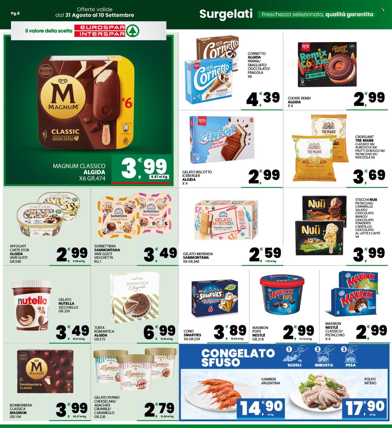 Volantino Eurospar - 31/8/2026 - 10/9/2026. Pagina 8