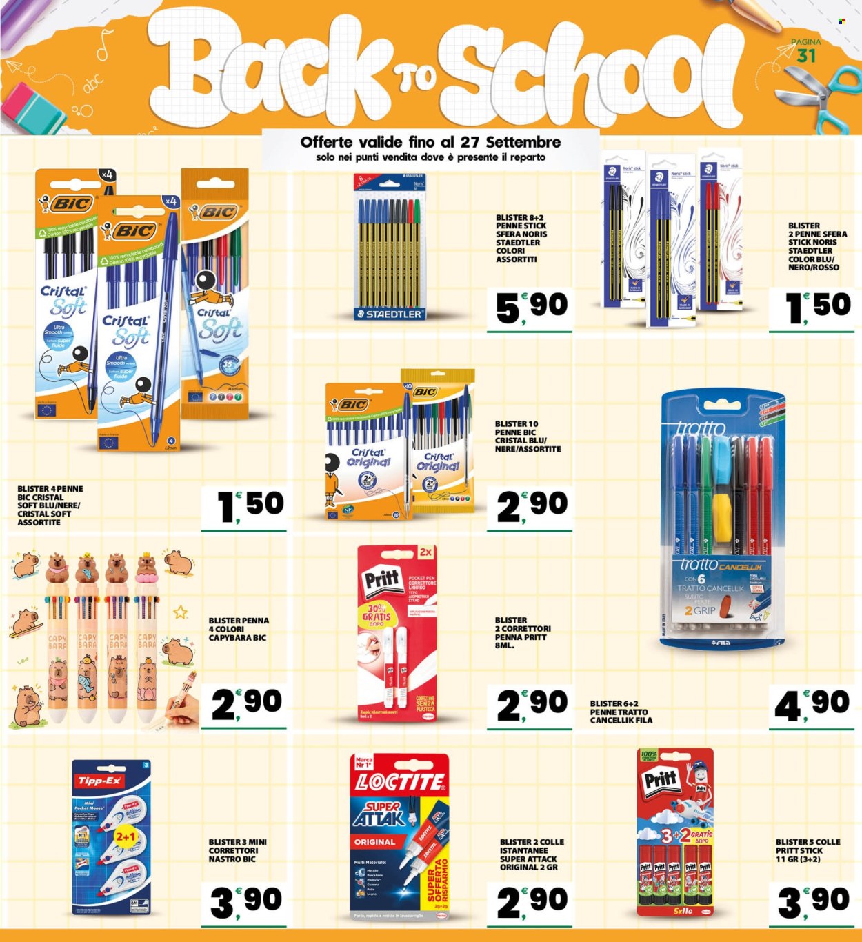 Volantino Eurospar - 31/8/2026 - 10/9/2026. Pagina 31