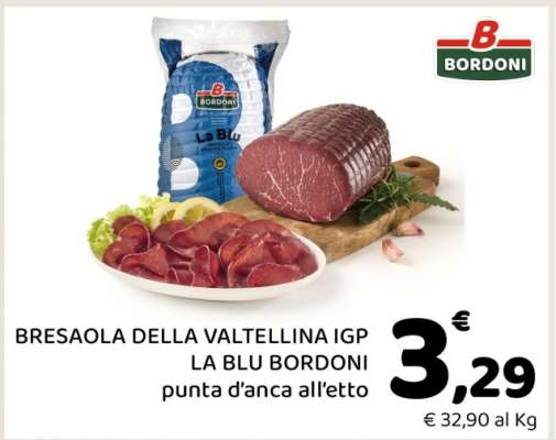 BRESAOLA DELLA VALTELLINA IGP LA BLU BORDONI