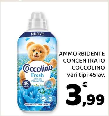 Ammorbidente Concentrato Coccolino