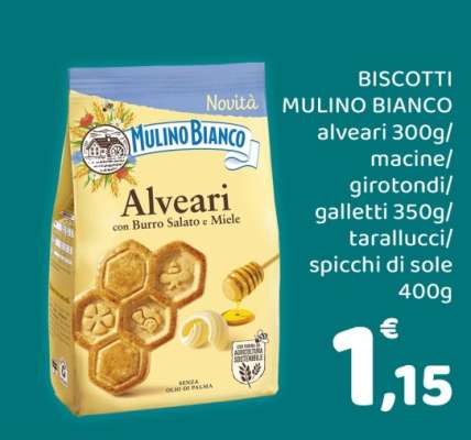 Biscotti Mulino Bianco