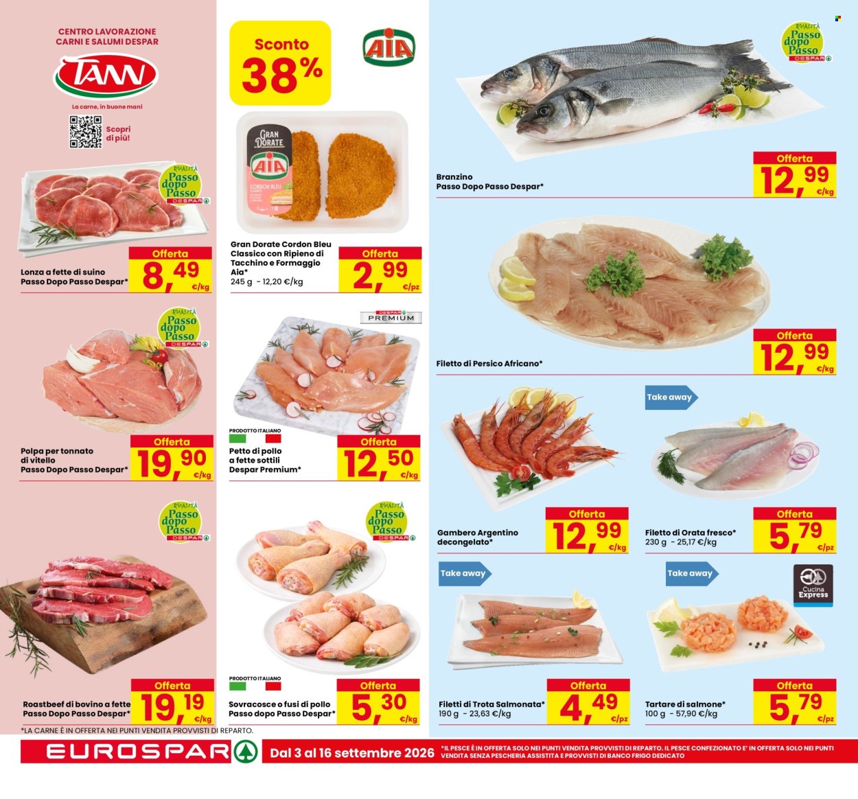 Volantino Eurospar - 3/9/2026 - 16/9/2026. Pagina 4
