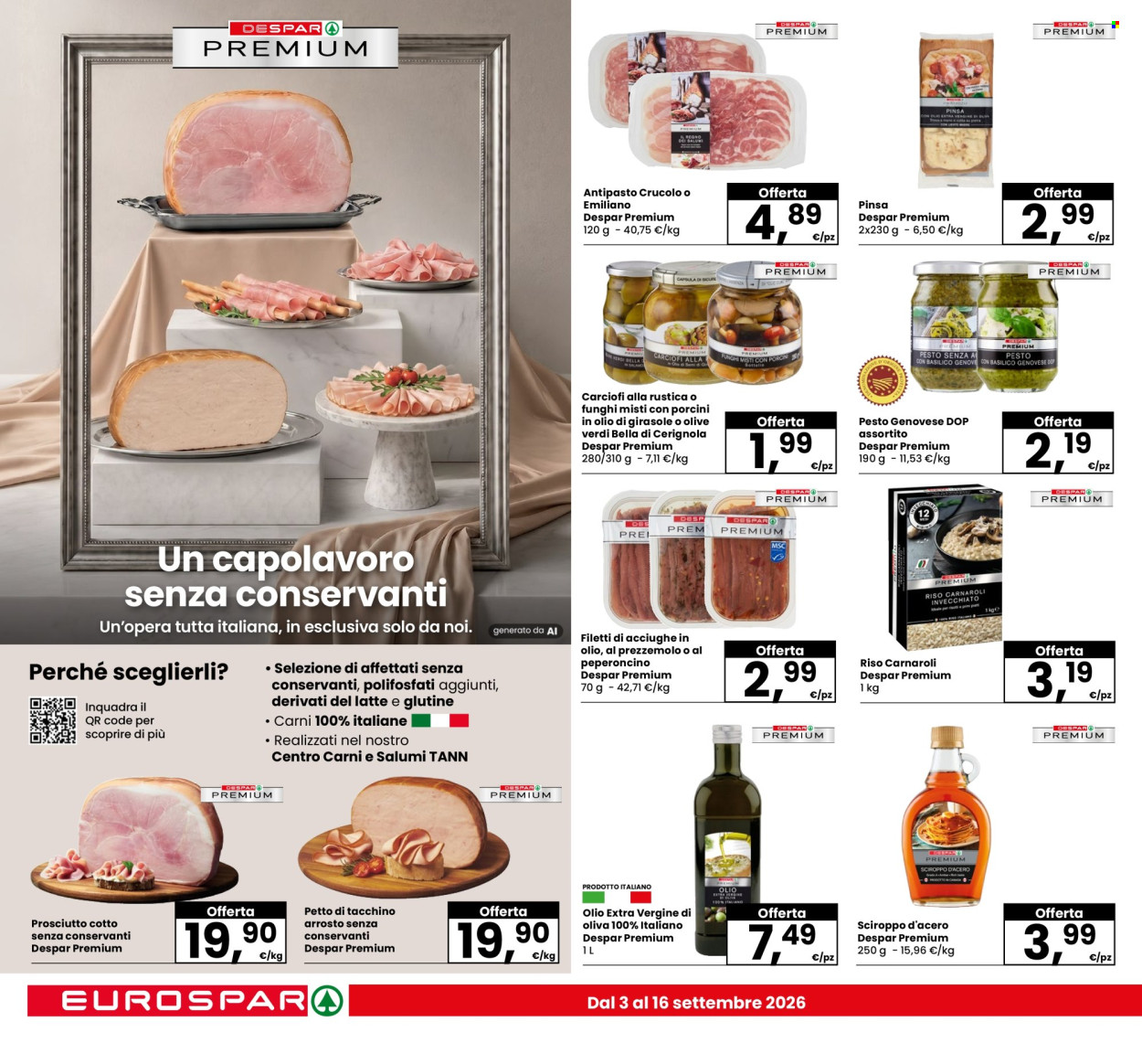 Leták Eurospar - 3.9.2026 - 16.9.2026. Strana 6