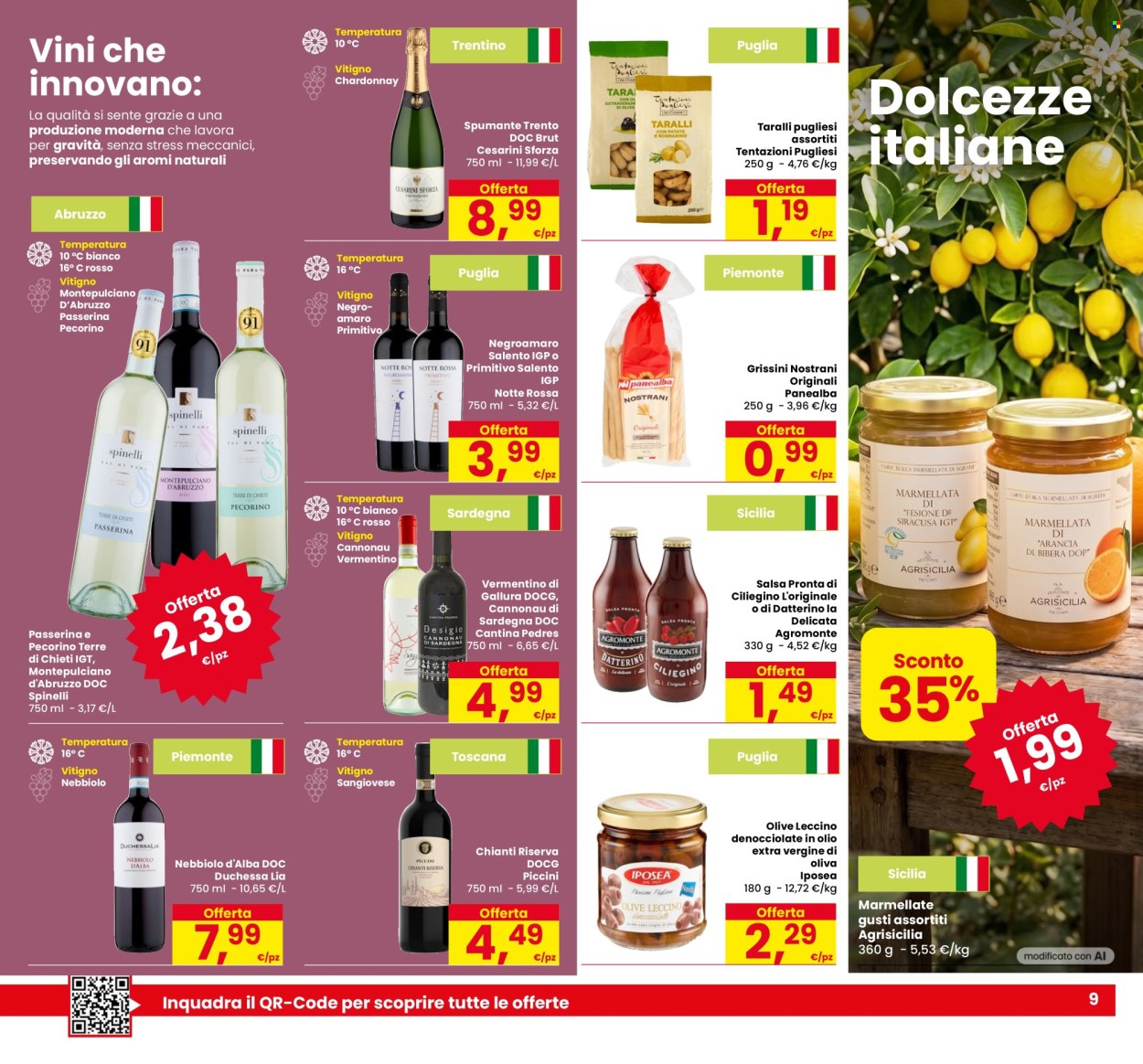 Volantino Eurospar - 3/9/2026 - 16/9/2026. Pagina 9