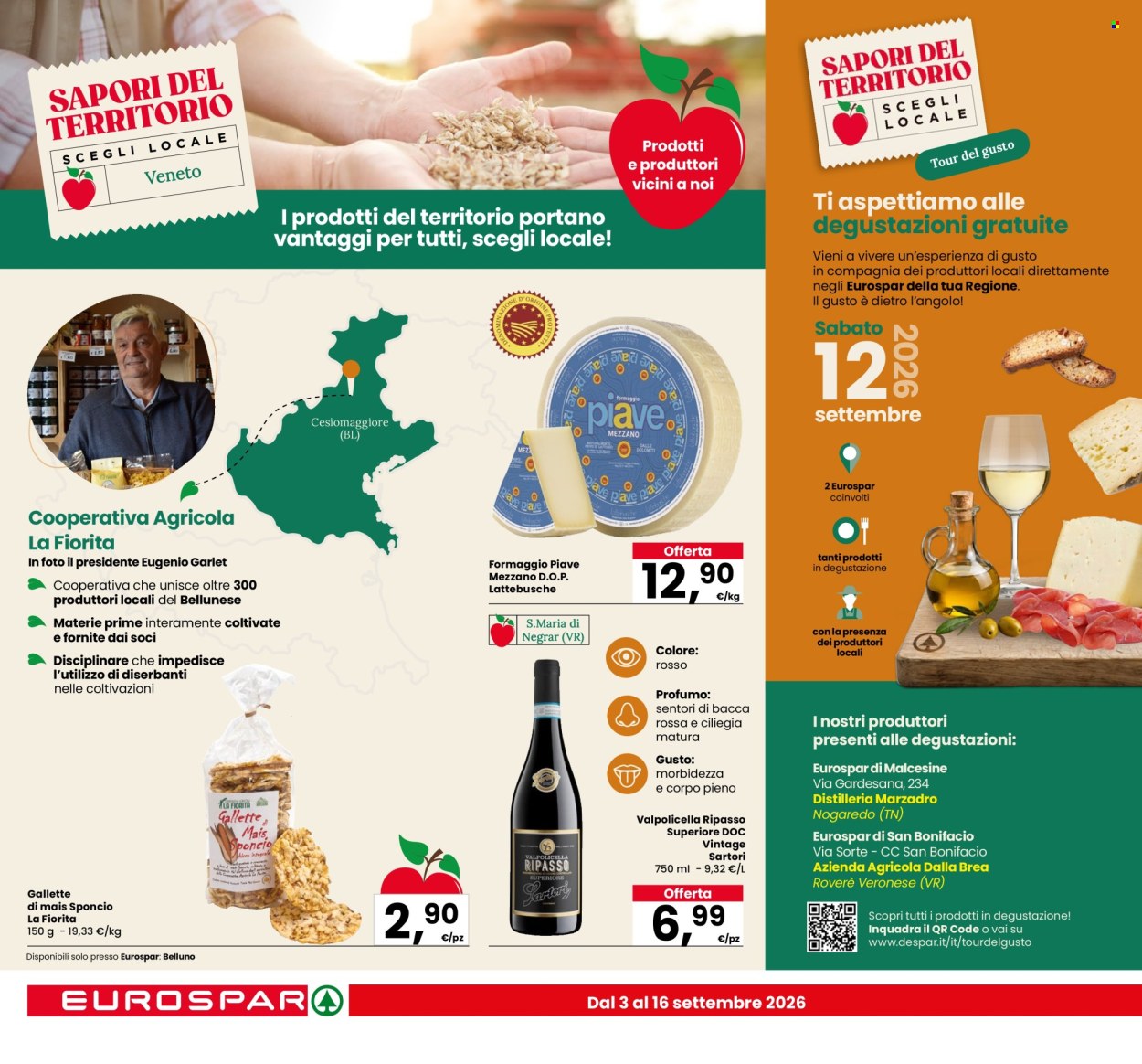 Leták Eurospar - 3.9.2026 - 16.9.2026. Strana 10