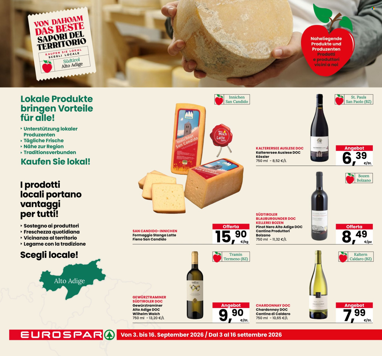 Volantino Eurospar - 3/9/2026 - 16/9/2026. Pagina 10