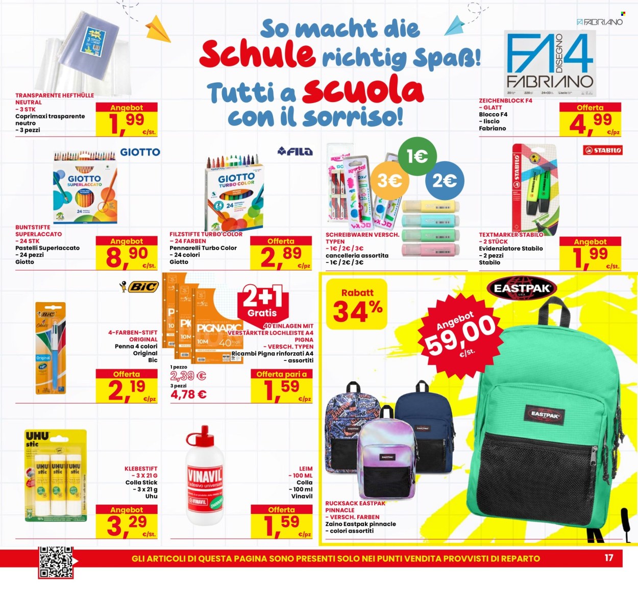 Volantino Eurospar - 3/9/2026 - 16/9/2026. Pagina 17