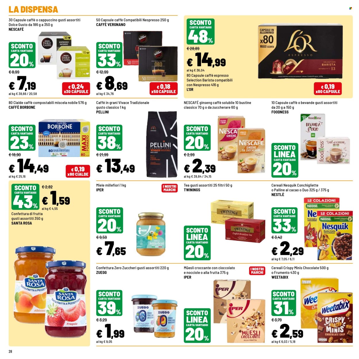 Volantino Iper, La grande i - 31/8/2026 - 13/9/2026. Pagina 28