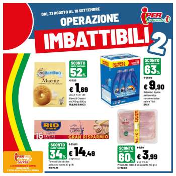 Volantino Iper, La grande i - 31/8/2026 - 10/9/2026.