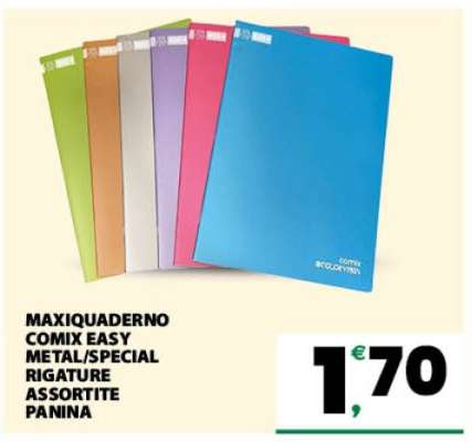 MAXIQUADERNO COMIX EASY