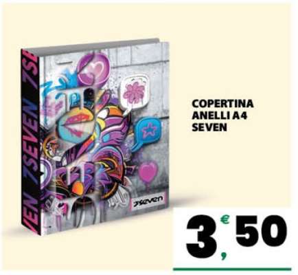 COPERTINA ANELLI A4 SEVEN
