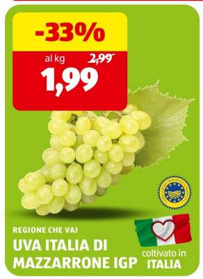 UVA ITALIA DI MAZZARRONE IGP