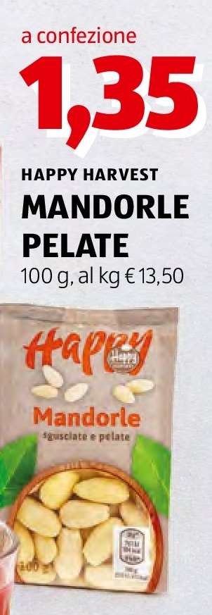 HAPPY HARVEST MANDORLE PELATE