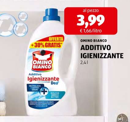 OMINO BIANCO ADDITIVO IGIENIZZANTE