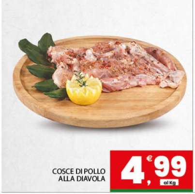 COSCE DI POLLO ALLA DIAVOLA